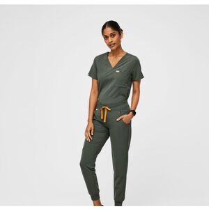 Figs scrubs moss set size S/R